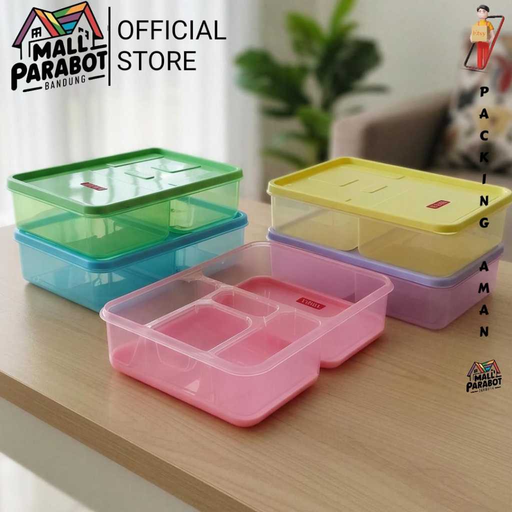 Lunch Box Stella viola Kotak Bekal Kotak Nasi Misting // Misting kotak makan 5 sekat