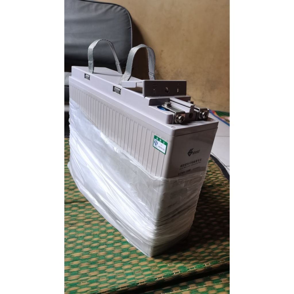 Aki vrla panel Surya 12volt 100ah SHOTO