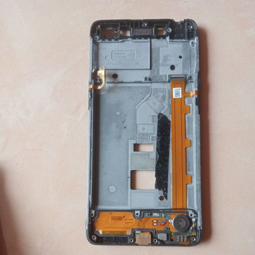 frame lcd tatakan lcd Oppo a37 ORI copotan