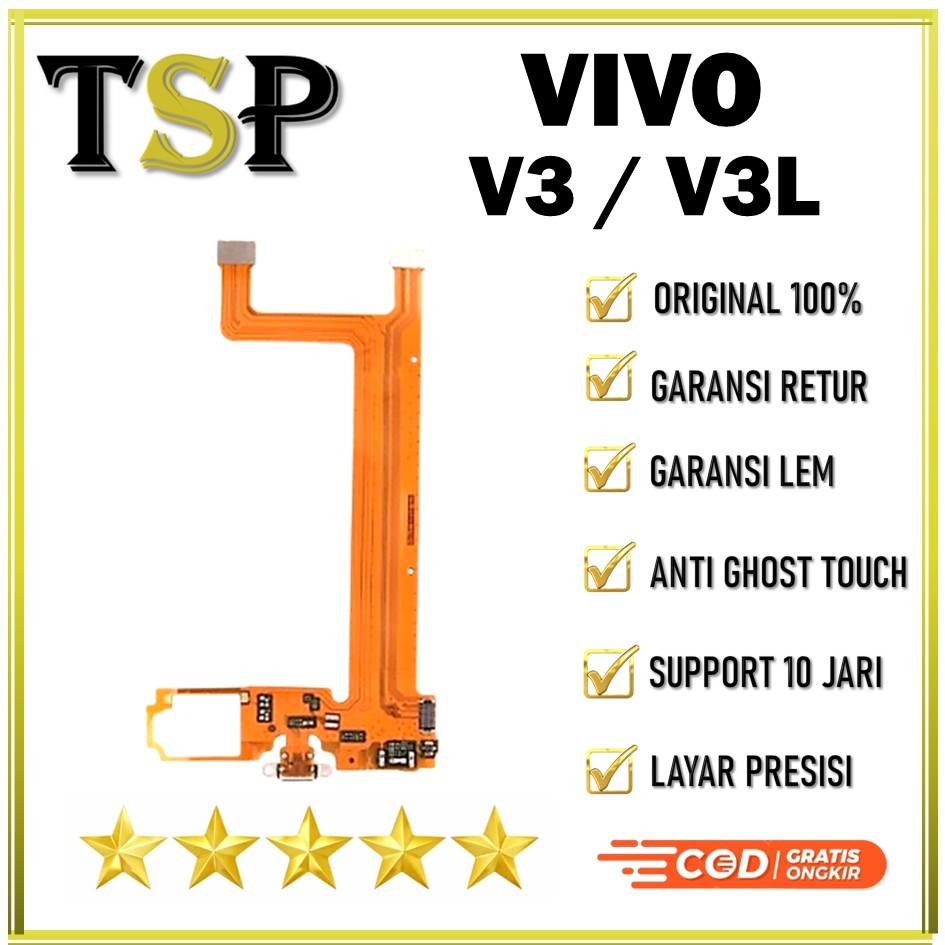 FLEXIBLE BOARD + C/C + MIC VIVO V3 / V3L ORI ORIGINAL 100%