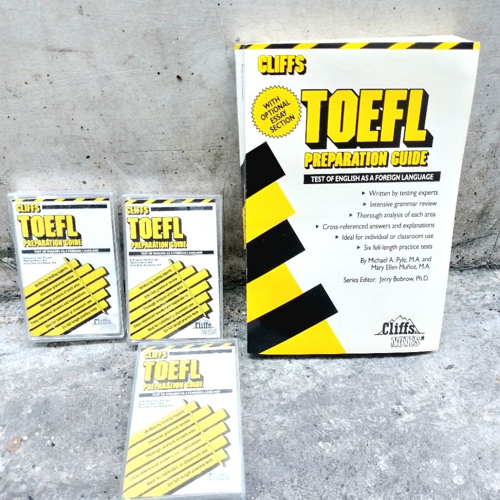 Buku Toefl Preparation Guide Cliffs Original - Michael A Pyle Mary Ellen Munoz MA