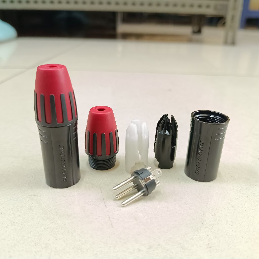 Jack Canon Male Seetronic Original Jek Canon XLR Male Seetronic