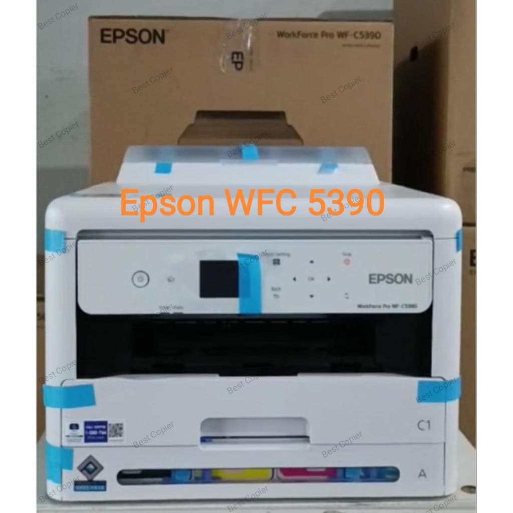 Printer Epson WFC 5390 Chipless plus Ciss  ink catridge