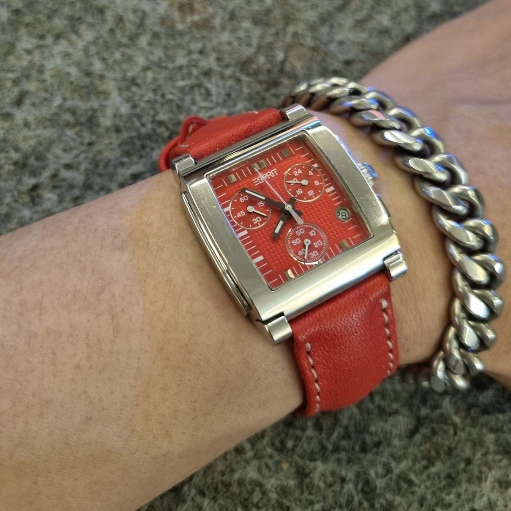 Jam tangan Esprit chronograph vintage second