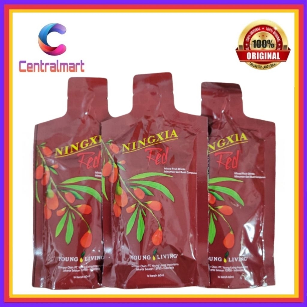 ECER MURAH Young Living Ningxia Red Sachet 60ml Exp 10.2026