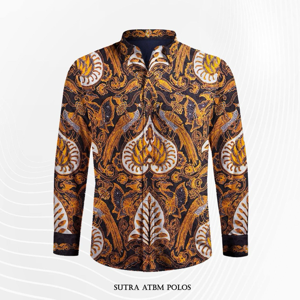 KAIN BATIK TULIS SUTRA ATBM ASLI PEKALONGAN - AM 06