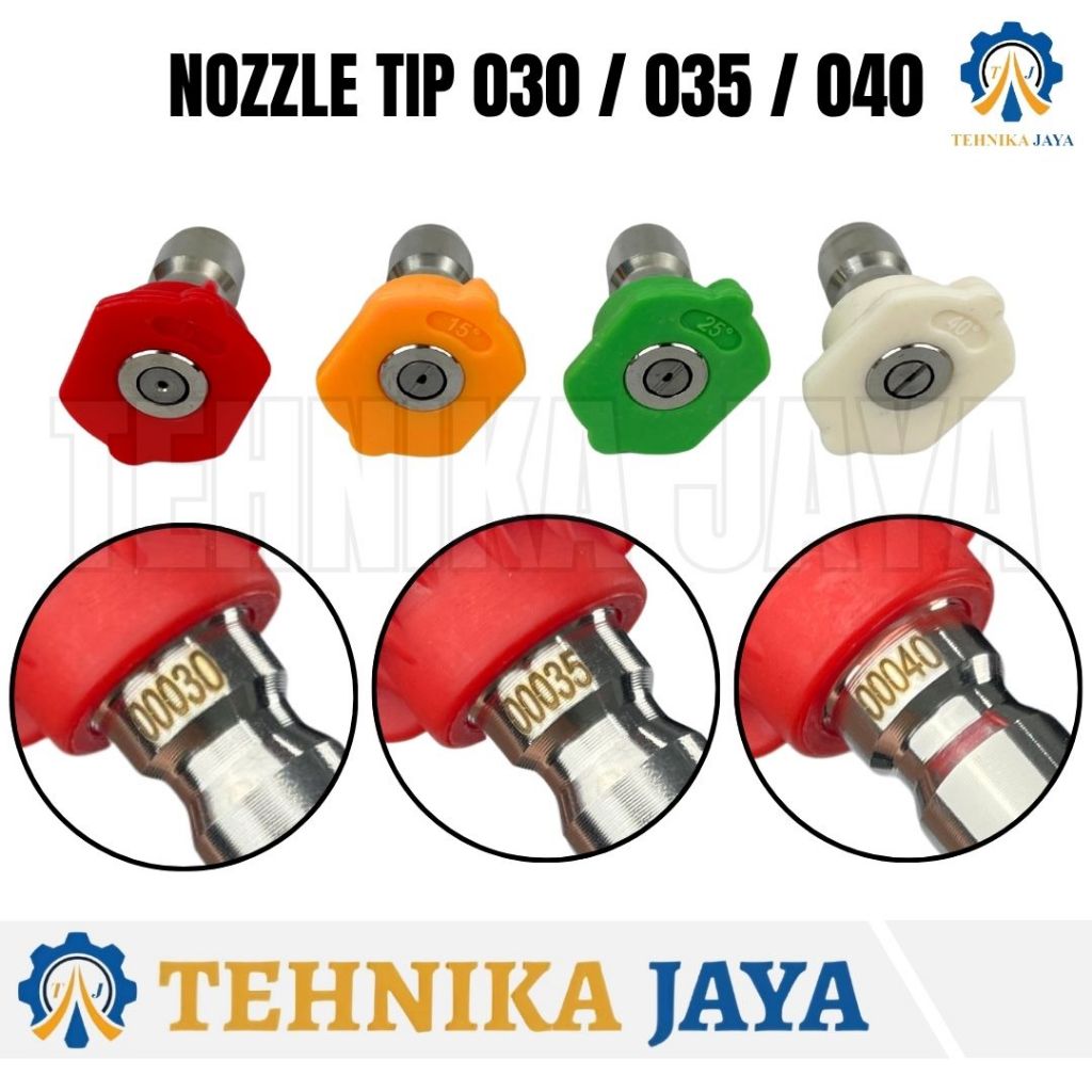 Quick Release Nozzle Tip Jet Cleaner 035 040