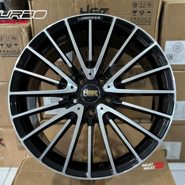 Velg Mobil Racing HSR BAJAU R18 Baut 5x112 Velg Mercy VW Audi Original HSR