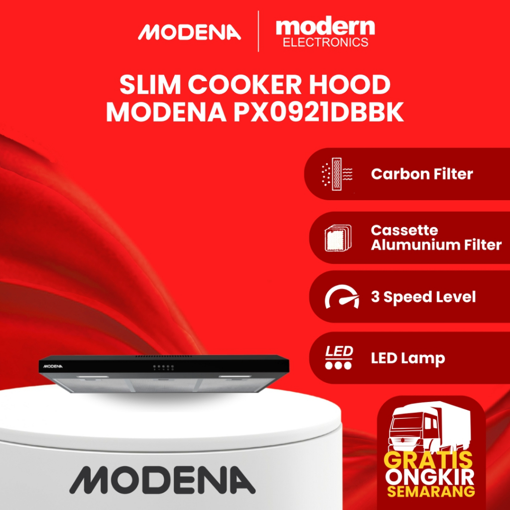 COOKER HOOD MODENA PX 0921 DBBK