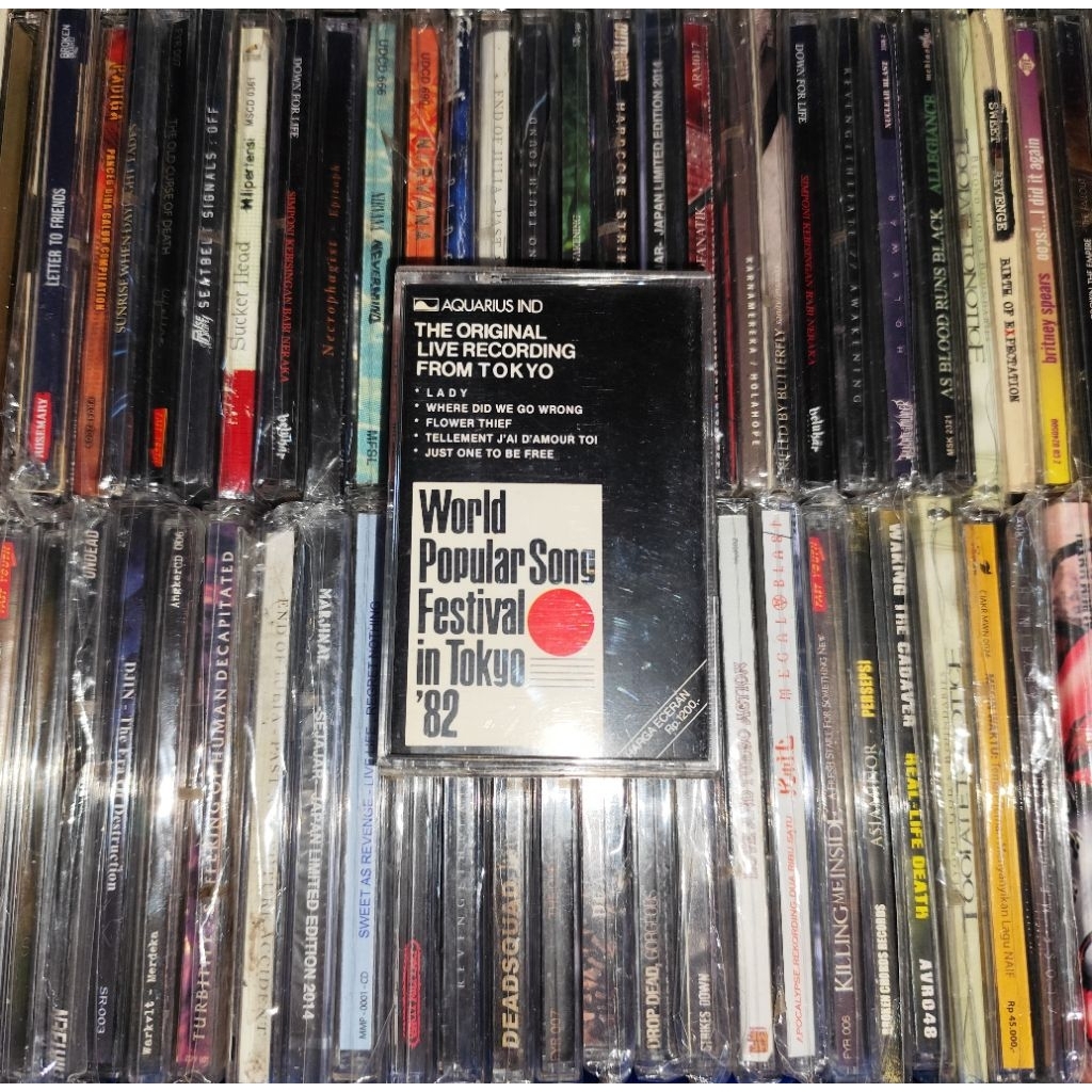 Kaset Kompilasi World Populer Song Festival in Tokyo 82
