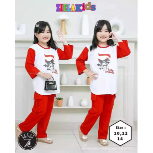 STELAN ANAK ZIELA TERBARU ( ZIELA KIDS ) SPESIAL KEMERDEKAAN