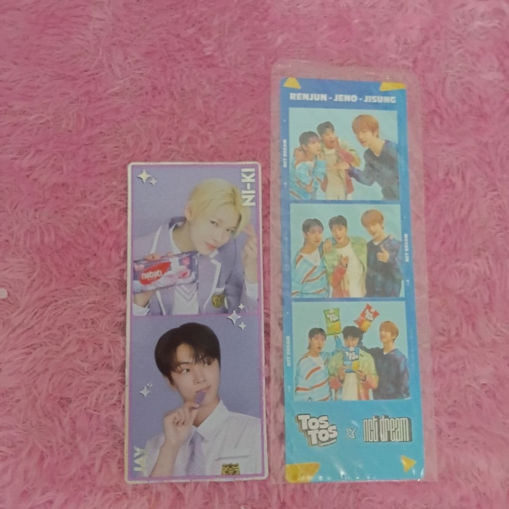 WTS PHOTOSTRIP ENHYPEN x NABATI NCT DREAM x TOS TOS OFFICIAL