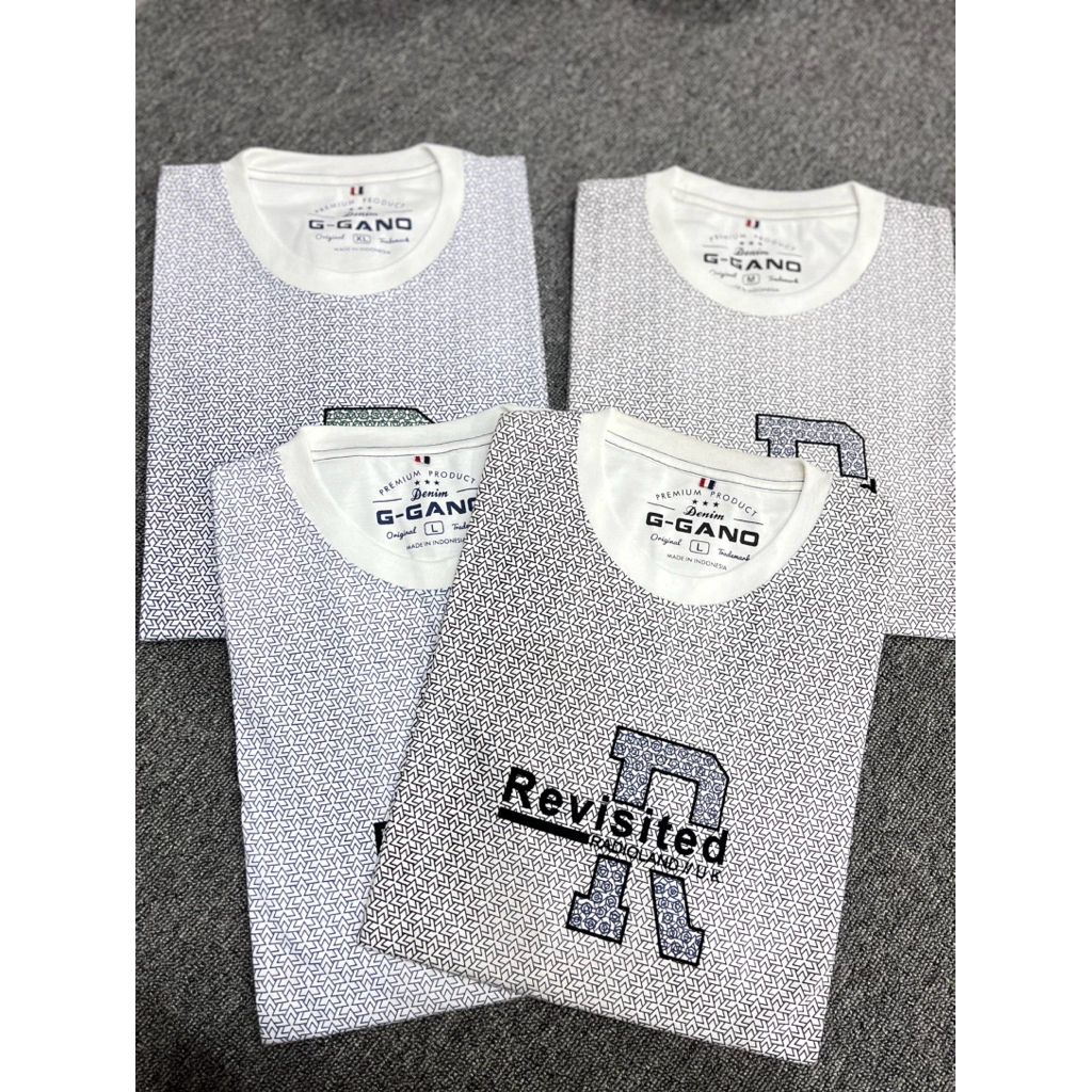 KAOS DEWASA G-GANO LENGAN PENDEK