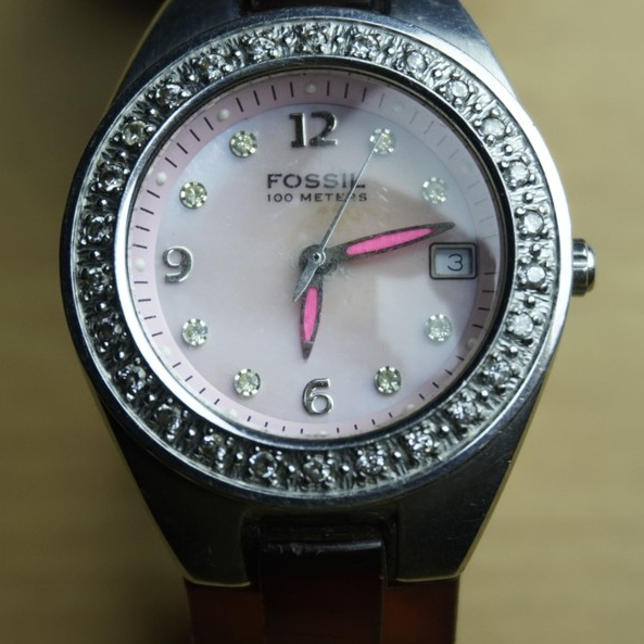 Jam tangan Fossil Blue Am3556 Bekas/second