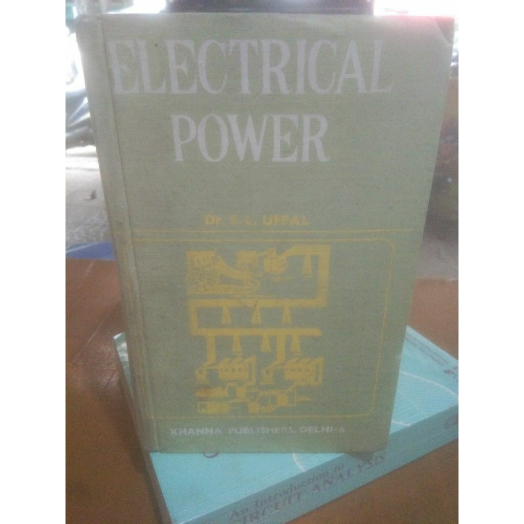 buku electrical power import original bekas