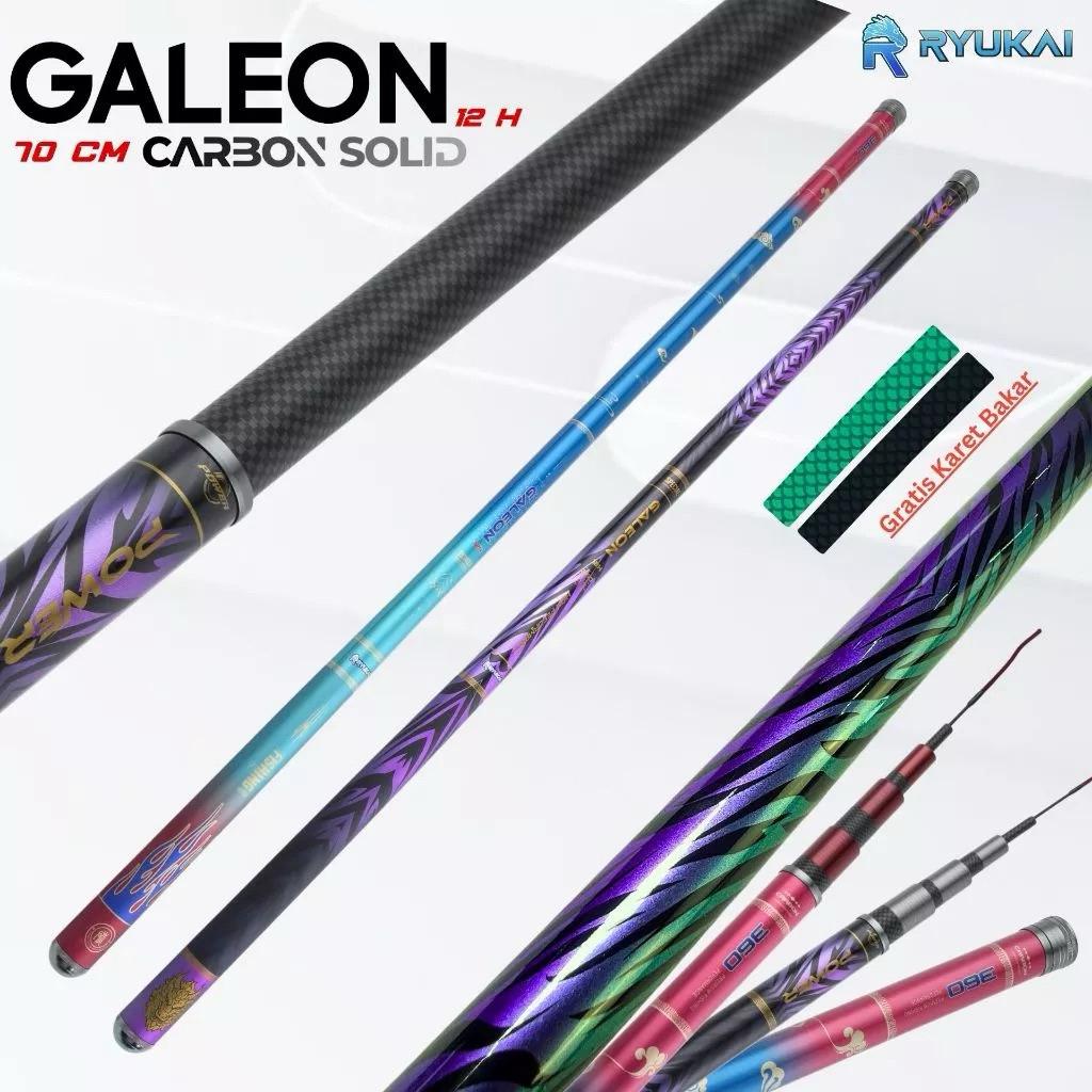 TEGEK RYUKAI GALEON 12 H KARBON 360 ACTION KAKU