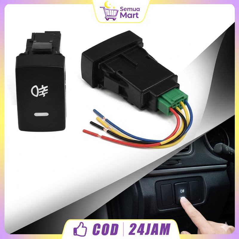 Switch Foglamp Honda Brio 2012-2014 Mobilio Jazz City Civic CRV Freed Accord Odyssey Aksesoris Mobil