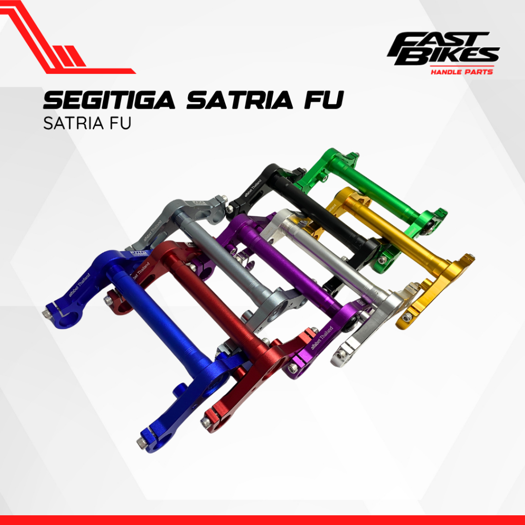 Segitiga Stang JRP Segitiga Stang Satria FU AS 26 Full CNC Segitiga Motor Satria FU Segitiga Stang S
