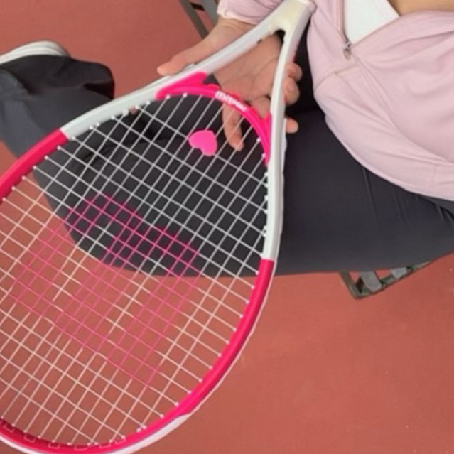 (100% ORIGINAL) RAKET TENIS WILSON INTRIGUE PINK PRELOVED SECOND MURAH FREE TAS RAKET