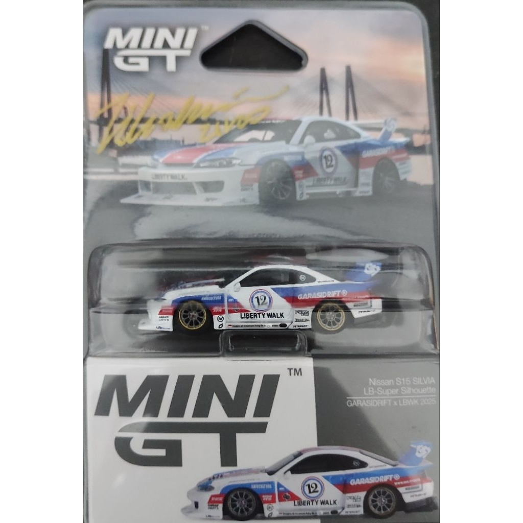 Mini GT LBWK s15 Garasi Drift