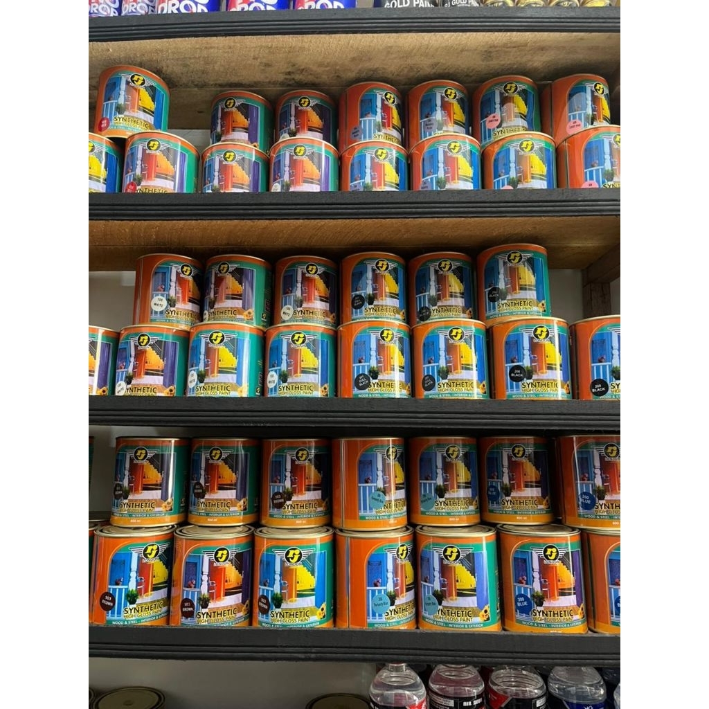 CAT RJ LONDON SYNTHETIC READY SEMUA WARNA / CAT BESI DAN KAYU