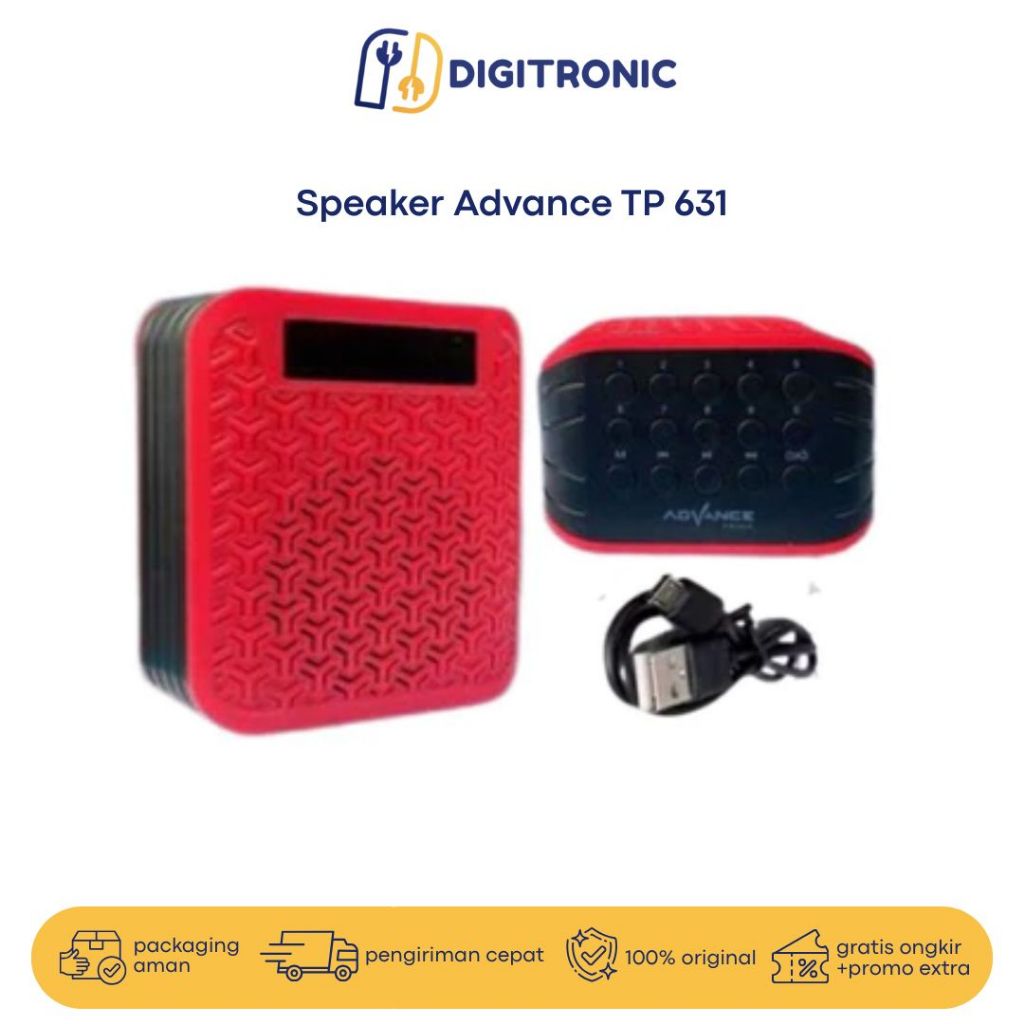 Speaker Bluetooth Music Box Misound Advance TP-631