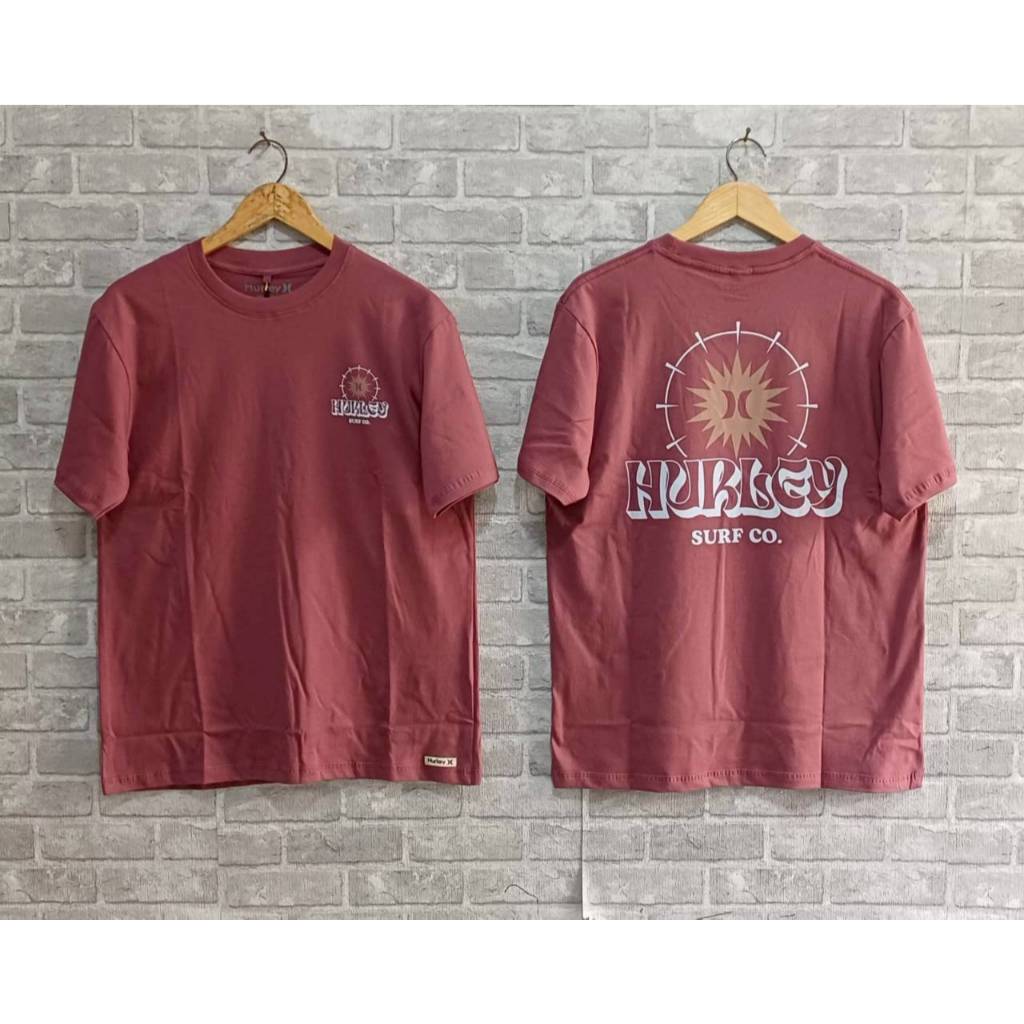 Kaos Distro Surf Original HURLEY Bahan 100% Combed 24s | kaos HURLEY Lengan Pendek