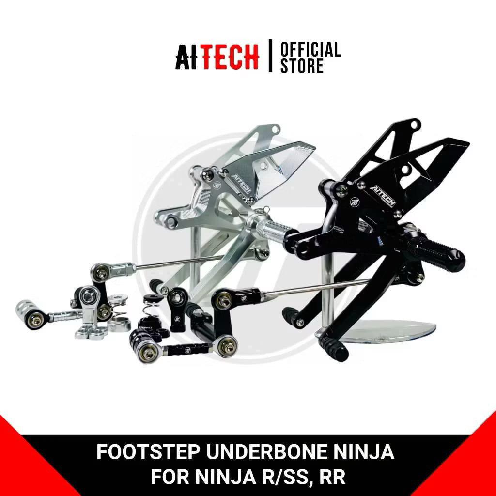 UB UNDERBONE STEP DEPAN KAWASAKI NINJA R SS RR NEW RR OLD ZX150 AITECH TYPE DISC ATAU CAKRAM NON TRO