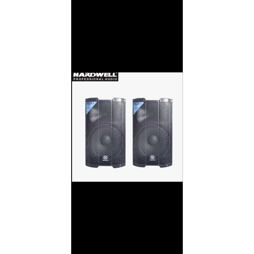 Promo Sale Speaker Aktif 15"inch Hardwell DSR-15 PRO New Original -- Sepasang/2buah Speaker