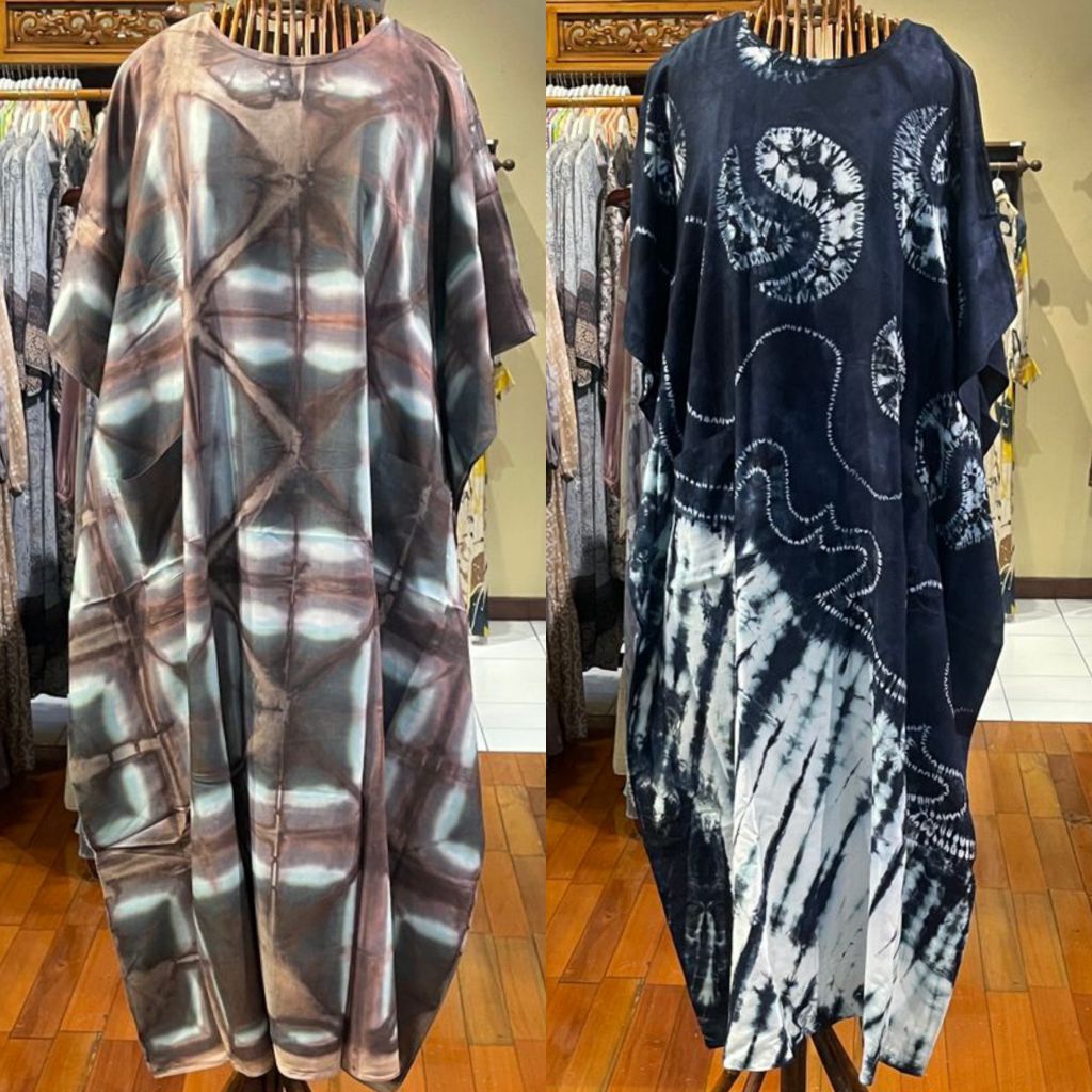 BEST SELLER  Alika Daily Kaftan Tie Dye by Dian Pelangi LIMITED EDITION Busana Homey Muslim Daster J