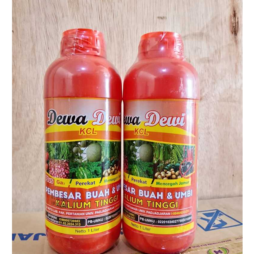 PUPUK CAIR KCL DEWA DEWI PEMBESAR BUAH 1 LITER