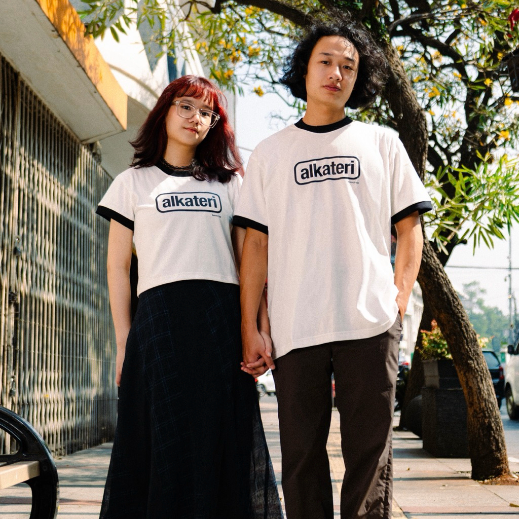 Tshirt Ringer Tee ALKATERI - ALKATERI LOGO BOX Official Merchandise