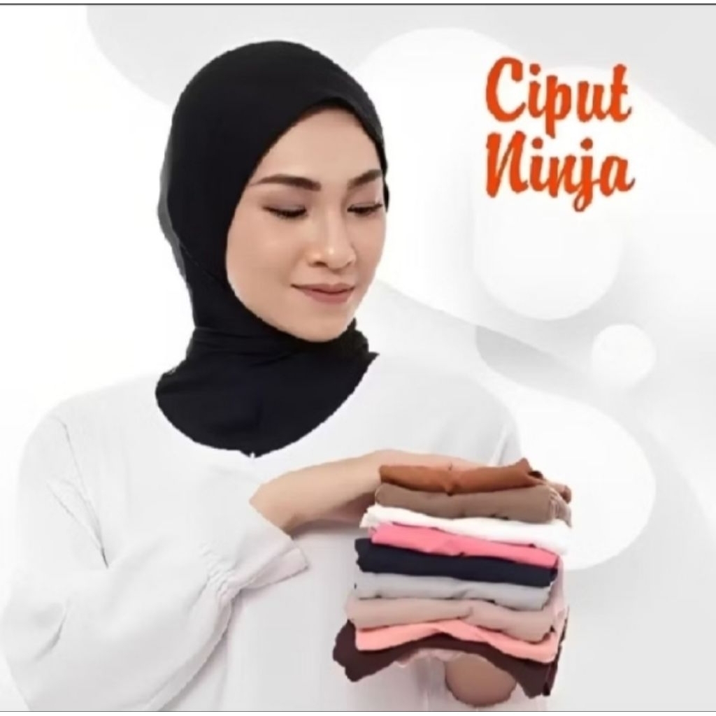Ciput ninja Malay / Ciput ninja Malay tanpa resleting / Ciput ninja Malay premium /Daleman hijab ant