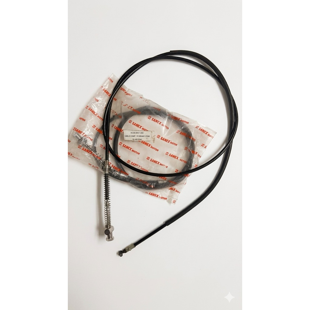 QJ50 QTD Star Sanex - Kabel Rem DEPAN
