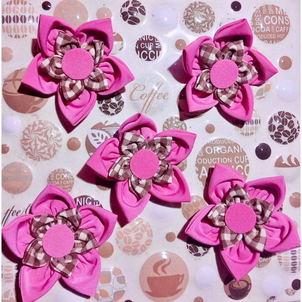 Terbaru Bross Bunga Unik / Handmade Bross Bunga Cantik dari Kain Perca