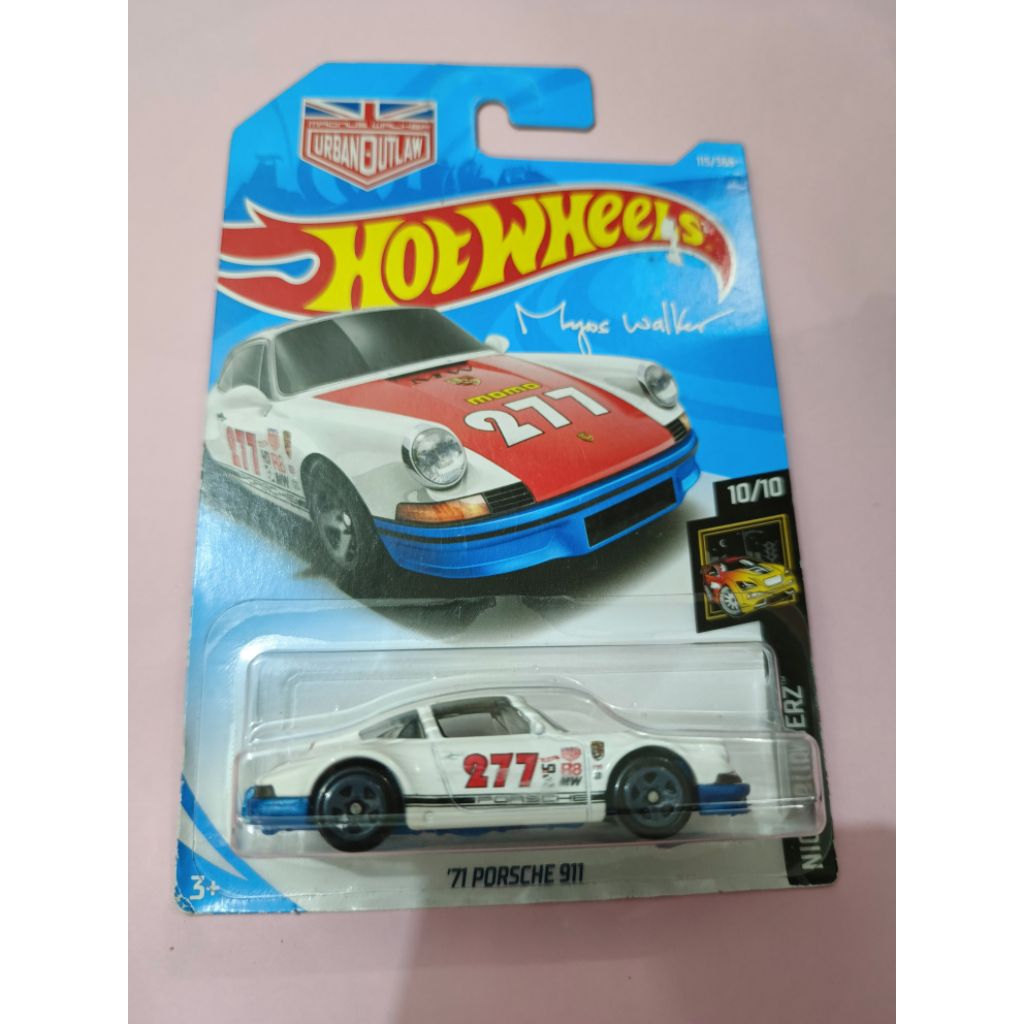 HOTWHEELS 71 PORSCHE 911