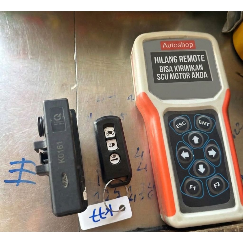 kunci Remote Keyless Motor Hilang ( Semua Motor)
