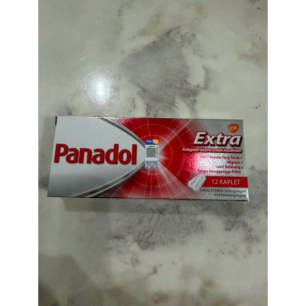 PANADOL EXTRA 12 Kaplet malaysia | sakit mengganggu perut