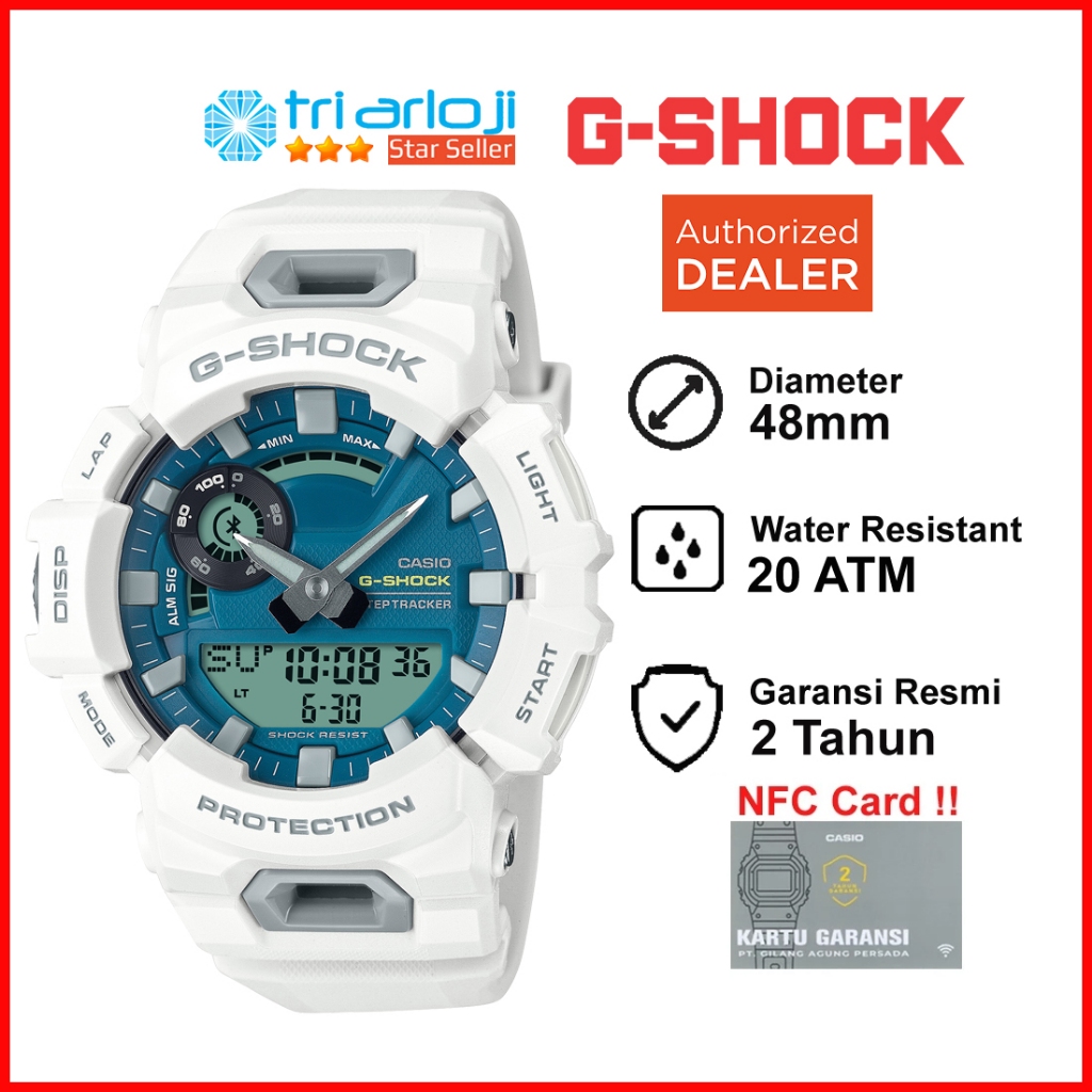Casio G-SHOCK GBA-900CB-7ADR Jam Tangan Pria G-SQUAD GSHOCK Bluetooth GBA900 GBA900CB GBA-900CB-7A