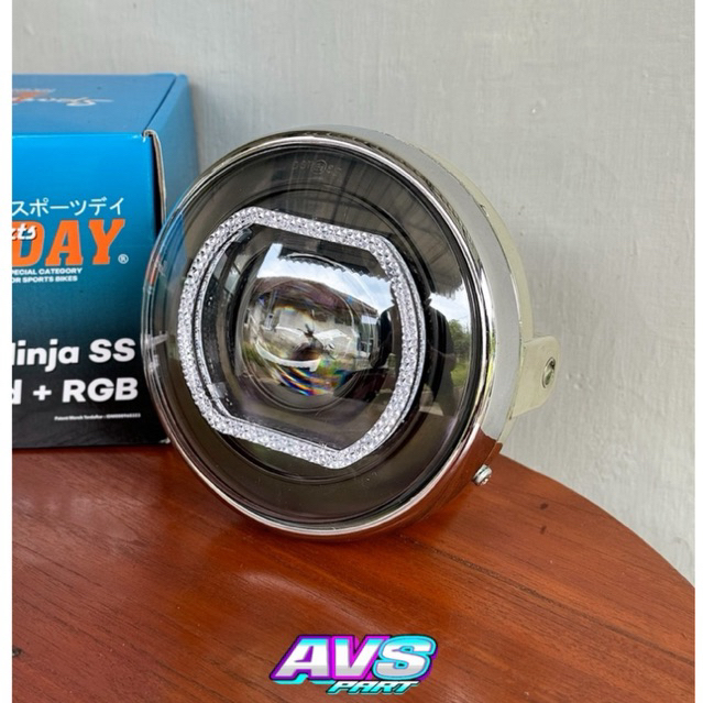 LAMPU DEPAN BILED NINJA SS NINJA R IMPORT DAY REFLEKTOR LAMPU DEPAN NINJA SS BILED DAY