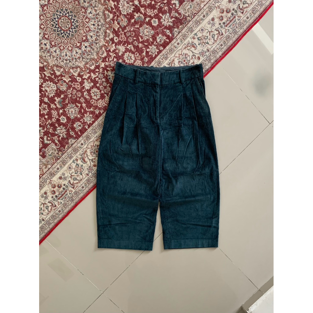 COS Corduroy Pleated Wide Leg Pants