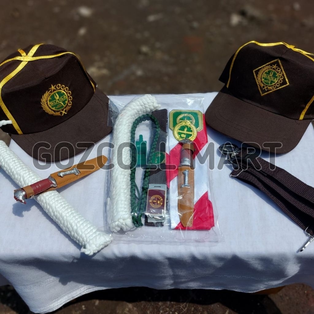 set lengkap atribut pramuka siaga putra putri sd