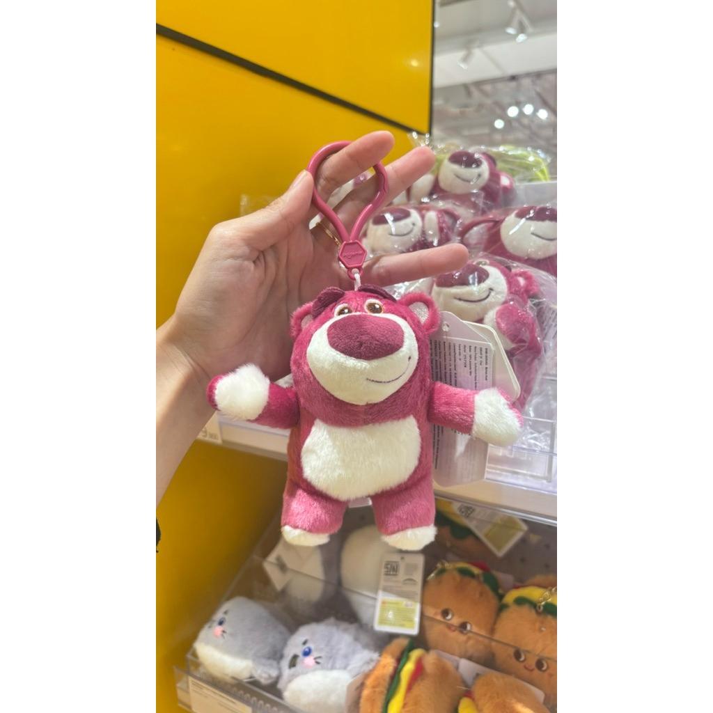 boneka gantungan tas lotso funfunland cute Disney lotso ohsome