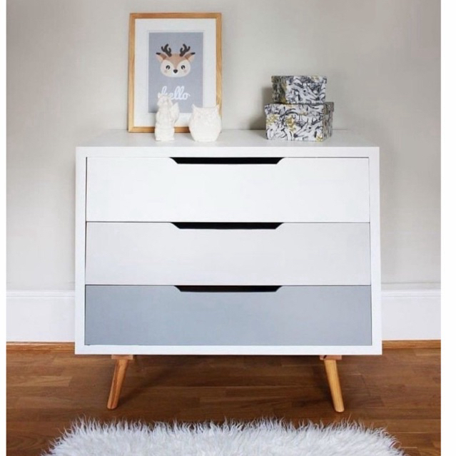 Meja Nakas Bedside Minimalis 3 Laci