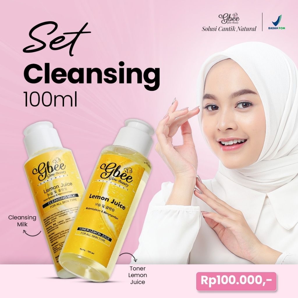 Gbee Glow Beauty Paket Cleansing / Paket Skincare