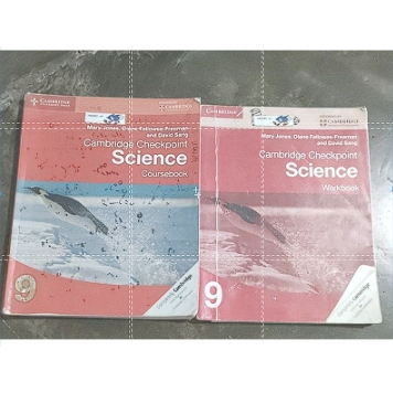 BUKU SEKOLAH SMP 3 CAMBRIDGE CHECKPOINT SCIENCE WORKBOOK / COURSEBOOK