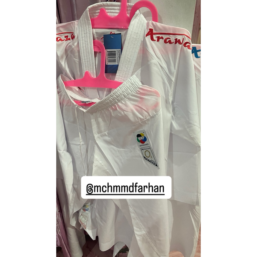 Karate-Gi Baju Karate Tegi Arawaza Onyx Oxygen