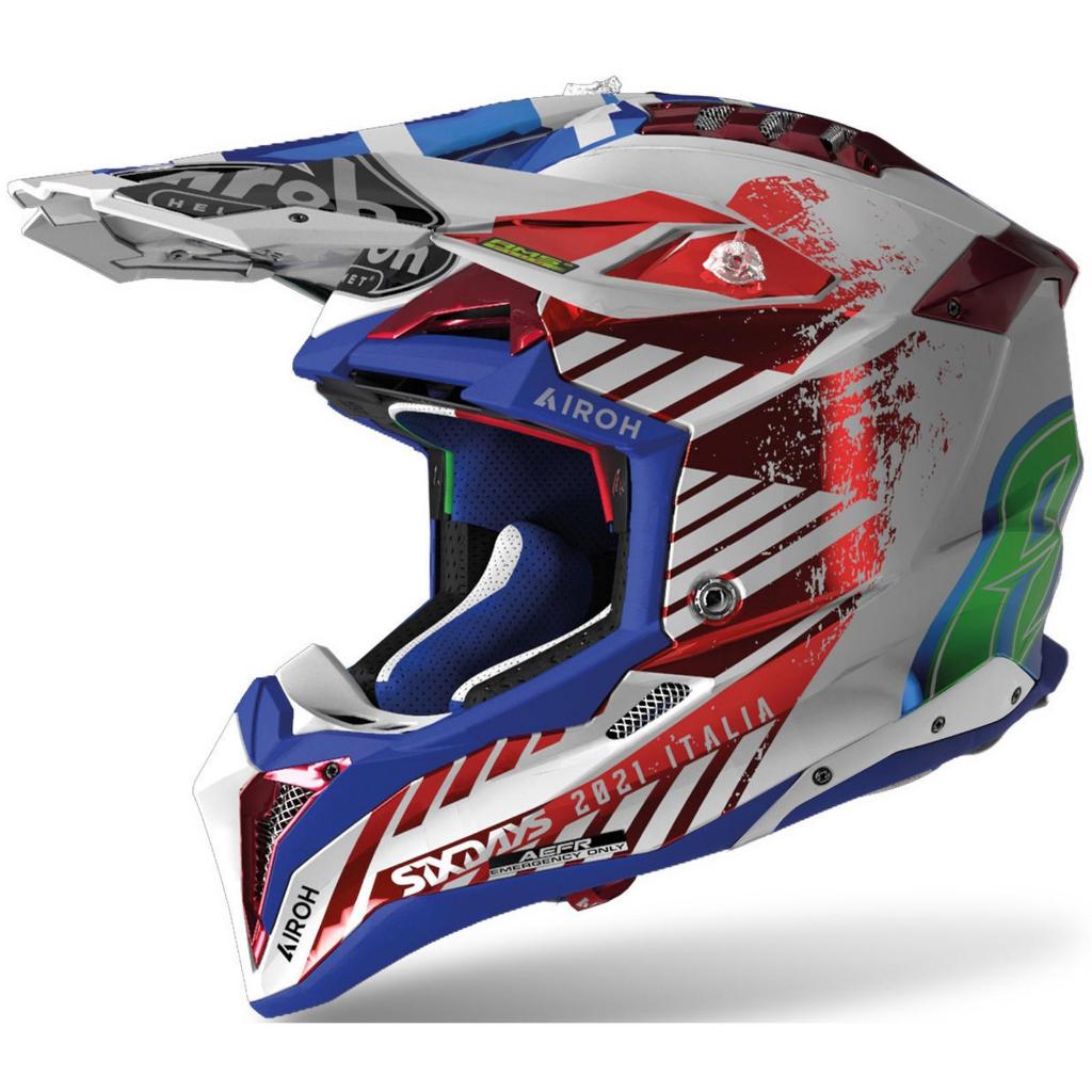 AIROH AVIATOR 3 SIX DAYS 2021 HELM AIROH FULL FACE