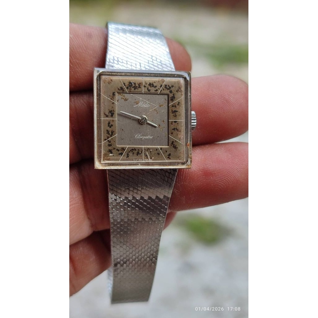 jam tangan Mido Cleopatra ladies Manual Full Original Vintage klasik