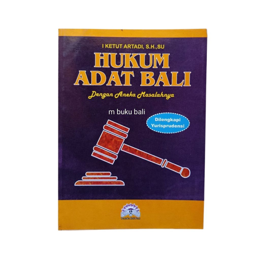 Hukum Adat Bali Dengan Aneka Masalahnya buku